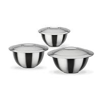 GSW 552417 - Juego de 6 cuencos térmicos con tapa, acero inoxidable
