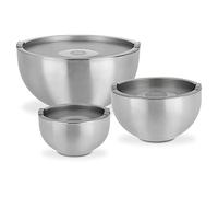 GSW 824019 térmicos ssel térmicos Juego de Llaves con Tapa de plástico (6 Piezas, Acero Inoxidable, Plata, 26,5 x 26,5 x 13,0 cm, 6 Unidades