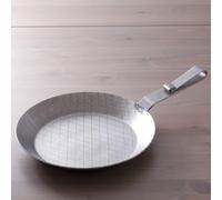 GSW 859004 Gastro - Sartén Tradicional para Servir (con Mango Curvado, Hierro Forjado), 28 cm
