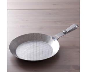 GSW 859004 Gastro - Sartén Tradicional para Servir (con Mango Curvado, Hierro Forjado), 28 cm