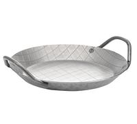 GSW 859035 Gastro - Sartén Tradicional sin Mango para Servir (con 2 Asas, 20 cm, Hierro Forjado)
