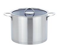 GSW 893268 Elegance Todo eléctrica con Tapa de Cristal 26 cm/Aprox. 10,0 litros, Acero Inoxidable, Plata, 40 x 27,5 x 21,5 cm, 1 Unidad