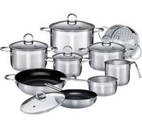 GSW Alara Juego de Utensilios de Cocina de Acero Inoxidable 14 Piezas
