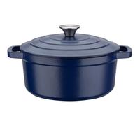 GSW Blue Magic Olla de Hierro Fundido 24 cm Azul