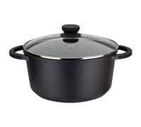 GSW Cacerola de aluminio fundido SILCOGUSS 28 cm Negra