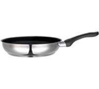 Gsw Cerámica INOX: Sartén antiadherente, modelo 187282, de 28 cm de diámetro máximo, fabricada en acero inoxidable, apta para cocinas de inducción, con revestimiento antiadherente