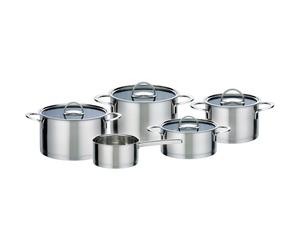 GSW Elegance Juego de utensilios de cocina de acero inoxidable de 9 piezas
