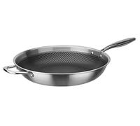 GSW Inoxxa 868549 - Sartén con mango y estructura de panal (36 cm), color negro