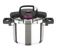 GSW Olla a presión Easy Click 6 L, Ø 22 cm, Inducción, Acero macizo 18/10