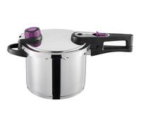 GSW Olla a presión SYSTEM PLUS de 6 L con acero inoxidable 18/10 y cesta