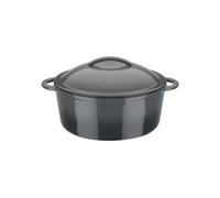 GSW Olla de Cocina, Gris, 24 x 10 cm, 4 l, Hierro Fundido