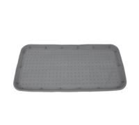 Gsycle Bandeja de zapatos de silicona, organizador resistente para botas. | Bandejas para zapatos con borde elevado, alfombras multiusos para exteriores para almacenamiento de botas, jardín, mascotas.