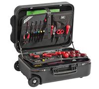 New Mega Wheels Piel Maleta Carretilla Puerta Instrumentos Profesional GT-Line