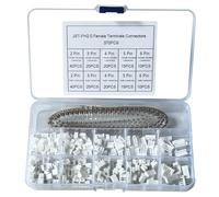 GTIWUNG 590 Piezas JST PH Conector Kit con 2,0mm JST-PH 2/3/4/5/6 Pin Macho y Hembra Conectores Cable Enchufe Adaptador Set,Mini Micro Connector Kit con Terminales de Crimpado,para Placas de Circuito
