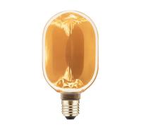 GTV Bombilla LED Glow O100 E27 4 W 190 lm 1800 K Ámbar Blanco Cálido 230 V 320° Retro Vintage Decoración