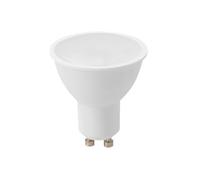 GTV Bombilla LED GU10 G-TECH, 3W Equivalente a 26W, 260 Lúmenes, Luz Blanca Neutra 4000K, Ángulo de Haz Ancho 120, Foco para Techo y Carril, No Regulable