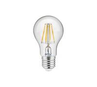 GTV Lámpara LED filament E27 opal 4000K blanco neutro, brillante - sin parpadeo, duradera - para iluminación interior en casa y oficina