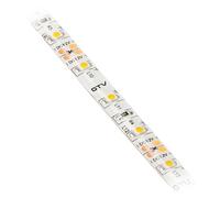 GTV LED Lichtband Flash 3528 300 LED 5m 12V IP65 Neutral Weiß 4000K 24W wasserdicht 8mm Lichtleiste selbstklebend schneibar dimmbar Innenbeleuchtung Möbel Küchen