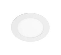 GTV lighting Downlight LED Oris Plus, 7 W, 560 lm, AC220-240 V, 50/60 Hz, 120°, 3000 K, entrada, color blanco
