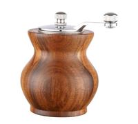 Guangcailun Molinillo de sal portátil, molinillo de café manual de grosor ajustable, mini de café, accesorio de cocina duradero para cada comida, herramienta de molienda de