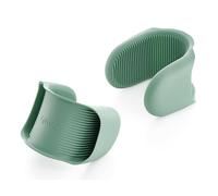Guante de horno para olla 9 cm, juego de 2 piezas, verde, silicio, Lékué