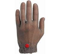 Guante de malla de acero inoxidable talla l juba