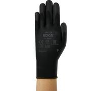 Guante de trabajo EDGE® 48-126 Ansell, negro, UE 12 pares