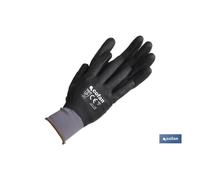 Guante impreg.completo foam nitrilo t-7 caja 12 unid.
