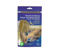 Guante Menaje Satinado Natural Talla Mediana