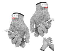 Guantes anticorte - Guantes a prueba de cortes, Guantes de trabajo para picar carne | Guantes de trabajo de seguridad transpirables, guantes protectores de manos para jardinería, cocina, carpintero, a
