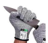 Guantes Anticorte Protección de Nivel 5 y Certificación EN388, Guantes de Trabajo de Seguridad para Cocina, Corte de Carne, Descortezado de Ostras, Soldadura y Tallado en Madera