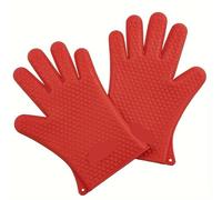 Guantes de horno de silicona resistentes al calor