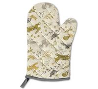 Guantes de horno resistentes al calor, antideslizantes, de 31 cm, para asar a la parrilla y hornear