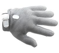 Guantes de protección arcos 615200 de acero inoxidable 24 cm talla 2-