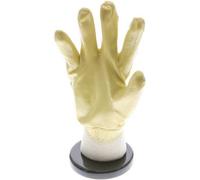 Guantes de Protección de Punto con Recubrimiento de Nitrilo Resistentes al Aceite Riesgo Medio Talla 9 [10 Piezas]