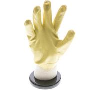 Guantes de Protección de Punto con Recubrimiento de Nitrilo Resistentes al Aceite Riesgo Medio Talla 8 [10 Piezas]