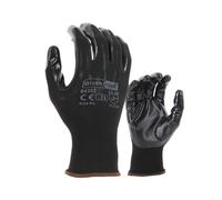 Guantes de trabajo de seguridad Blackrock Super Grip, agarre de trabajo para hombres y mujeres, ideales para trabajos pesados de jardinería, manipulación, fabricación, edificación y construcción.