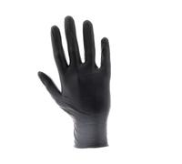 Guantes Negros Desechables De Nitrilo Talla Xl Jbm