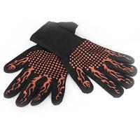 Guantes para barbacoa, horno y cocina, resistentes al calor, 800°, interior de algodón, 1 par
