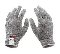 Guantes resistentes a cortes, Guantes anticorte de grado 5 Protección laboral resistente al desgaste Anti-raspado Anti-cuchillo Guantes de cocina anti-peces Anti-corte(L(OVER 25cm))