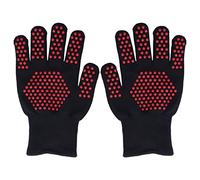 Guantes resistentes al calor 25 cm dedos separados manoplas a prueba de calor herramienta de cocina para horno de soldadura de barbacoa