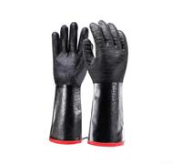 Guantes resistentes al calor de 17 pulgadas, protección extrema de temperatura (18 grosor)