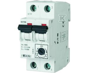Guardamotor 2 polos Z-MS-0,63/2 248392