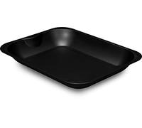 Guardini, Asador 28x35 cm, Acero con revestimiento antiadherente, Negro, Made in Italy, Línea Gardenia