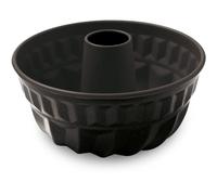 Guardini, Gardenia, Molde para budín con cono, 23cm. Material: Acero con Revestimiento Antiadherente, Color Negro.