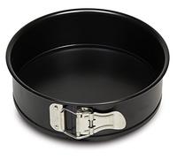 Guardini, Gardenia, Molde para Tarta Desmontable, 22 cm. Material: Acero con Revestimiento Antiadherente, Color Negro.