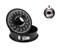 Guardini Molde Desmontable 2 Fondos Diámetro 24 Cm Negro, Acero
