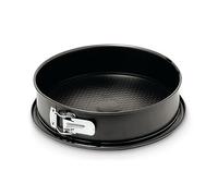 Guardini, Molde desmontable con 1 fondo Ø 20 cm, Acero con revestimiento antiadherente, Negro, Made in Italy, Línea Gardenia