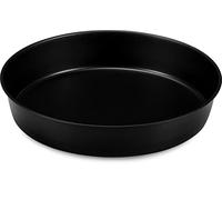 Guardini, Molde para pasteles liso Ø 26 cm, Acero con revestimiento antiadherente, Negro, Made in Italy, Línea Gardenia