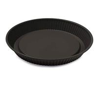 Guardini, Molde para tarta blanda Ø 28 cm, Acero con revestimiento antiadherente, Negro, Made in Italy, Línea Gardenia